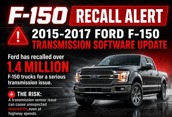 2015-2017 Ford F150 transmission recall Re-tune