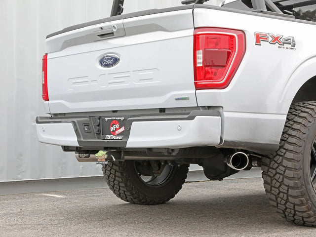 aFe Vulcan Series 3 IN 304 Stainless Steel Cat-Back Exhaust System - 2021-2025 Ford F-150 V8-5.0L