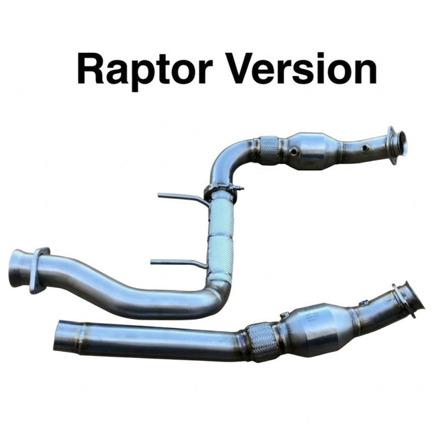 SPD Performance 304SS Catted Downpipes - 2015-2023 F150 5.0L (Raptor Version)