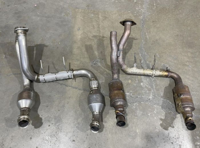 SPD Performance Alpha Catted Downpipes - 2023-2026 F150 5.2L (Raptor R Version)