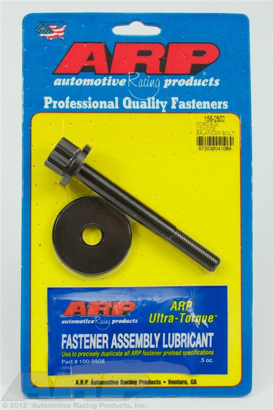 Yes add Damper bolt kit (arp156-2502)