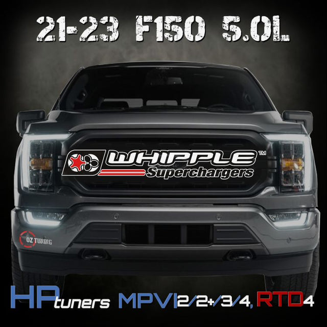 2021-2023 F150 5.0 - Forced Induction Tune for HP Tuners - Whipple "Stage 1" Superchargers