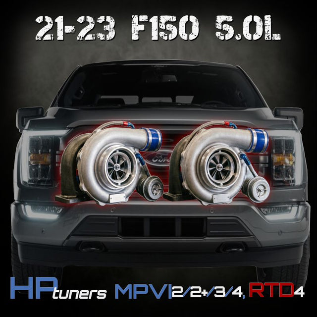 2021-2023 F150 5.0 - Forced Induction Tune for HP Tuners - Twin Turbo