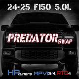 2024-2025 F150 5.0 - Forced Induction Tune for HP Tuners - Predator Swap