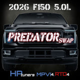 2026 F150 5.0 - Forced Induction Tune for HP Tuners - Predator Swap