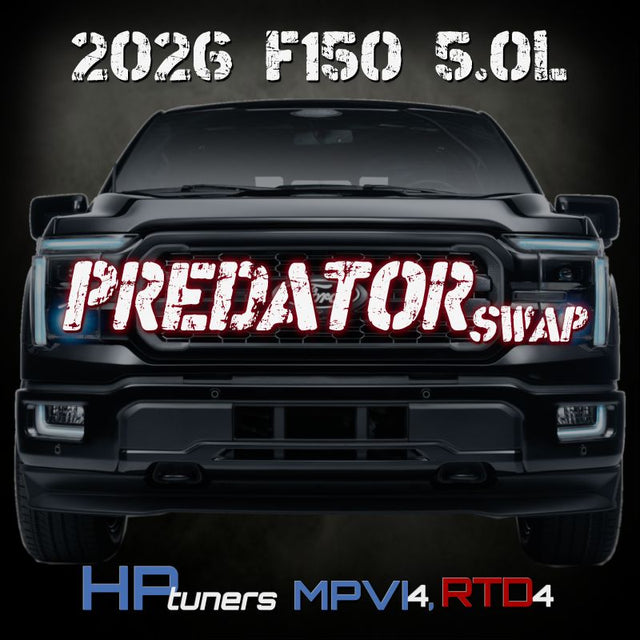 2026 F150 5.0 - Forced Induction Tune for HP Tuners - Predator Swap