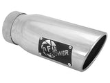 AFe Apollo GT Series 3 IN to 3-1/2 IN 409 Stainless Steel Cat-Back Exhaust System - 2021-2025 Ford F150