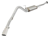 aFe MACHForce XP Exhaust 3in-3.5in SS Single Side Ext 2015-2020 Ford F150 V8 5.0L