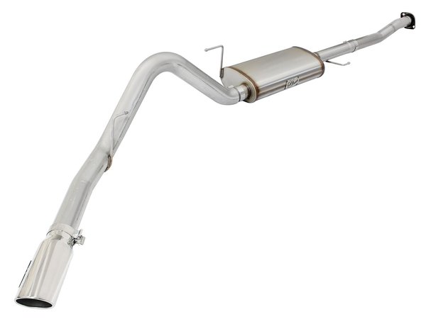 aFe MACHForce XP Exhaust 3in-3.5in SS Single Side Ext 2015-2020 Ford F150 V8 5.0L