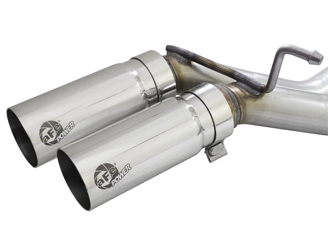 AFE Rebel Series - Dual Side Exit (Lightning Style) - 2015-2020 Ford F150 5.0L