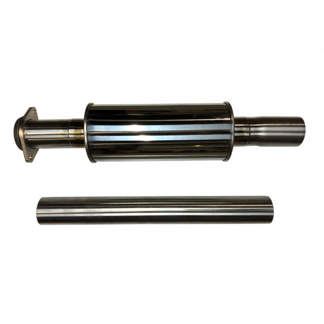 SPD True 3" 304 Stainless Performance Stage 2 Resonated Pipe - Standard Length F-150 2011-2020