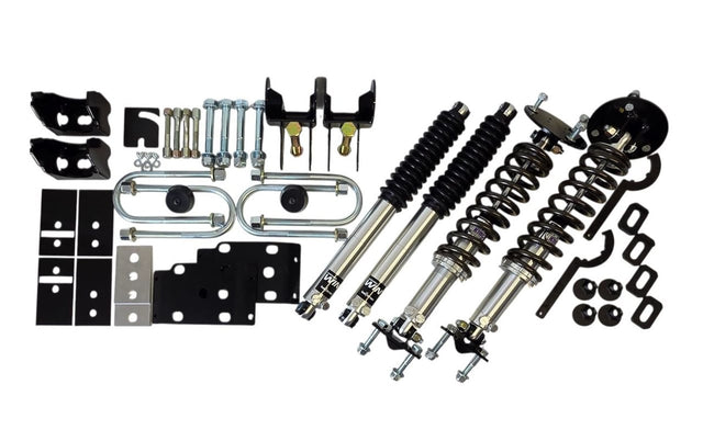 KellTrac Adjustable Lowering Kit 3/5 Drop. Poly-Bearing (STREET/STRIP) - 2015+ F150