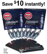 Add NGK Spark Plugs – Pre-gapped (On Sale – Save $4)