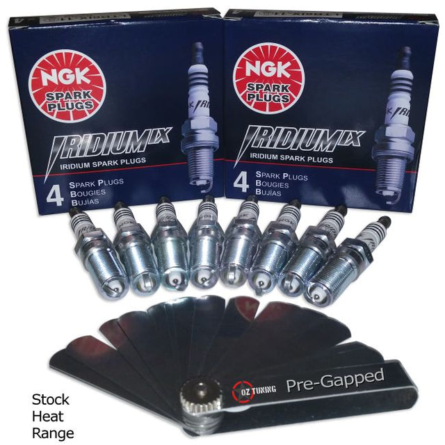 NGK IRIDIUM IX Spark Plugs 6509 (Pre-Gapped) - 2011-2017 F150 5.0L