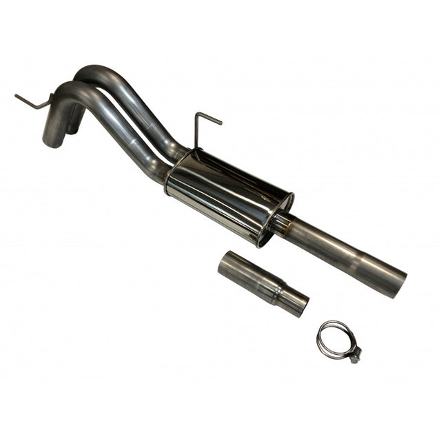 SPD Performance Over-Axle Dump Dual Exit 304SS Cat Back Exhaust Kit - 2015-2020 F150 5.0L, 3.5L & 2.7L