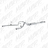 MBRP Installer Series - Dual Split Rear Exit - 2015-2020 Ford F150 5.0L