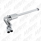 MBRP PERFORMANCE 3" Cat Back, Single Side Dual Outlet in Front of Rear Wheel 2015-2020 F150 5.0